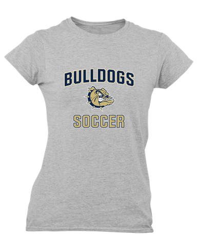 C.D. Hylton Bulldogs Soccer #1 Women's Premium SS T-Shirt