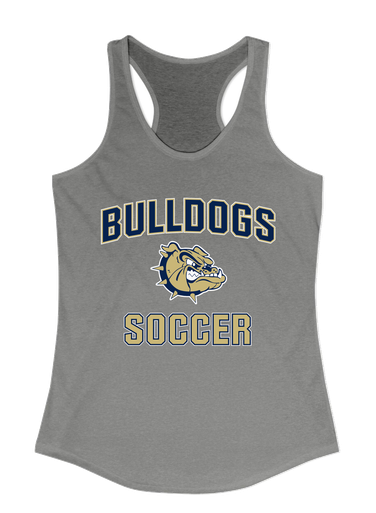 C.D. Hylton Bulldogs Soccer #1 Women's Tank Top