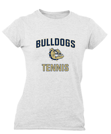 C.D. Hylton Bulldogs Tennis Women's Premium SS T-Shirt