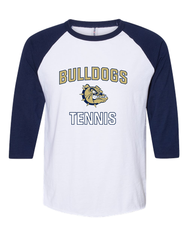 C.D. Hylton Bulldogs Tennis Men's Baseball T-Shirt