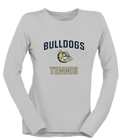 C.D. Hylton Bulldogs Tennis Women's LS T-Shirt