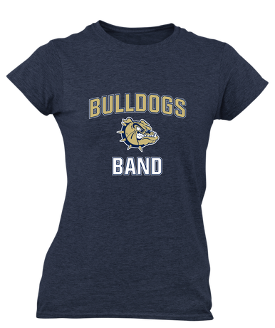 C.D. Hylton Bulldogs Band # 1 Women's SS T-Shirt