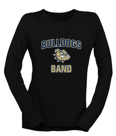 C.D. Hylton Bulldogs Band # 1 Women's Premium LS T-Shirt