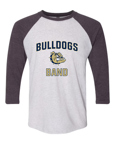 C.D. Hylton Bulldogs Band # 1 Men's Baseball T-Shirt