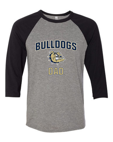 C.D. Hylton Bulldogs Dad Men's Baseball T-Shirt