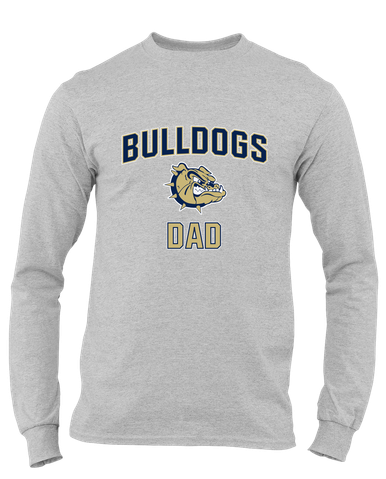 C.D. Hylton Bulldogs Dad Men's Premium LS T-Shirt