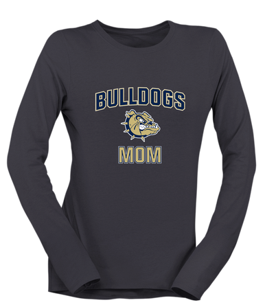 C.D. Hylton Bulldogs Mom Women's Premium LS T-Shirt