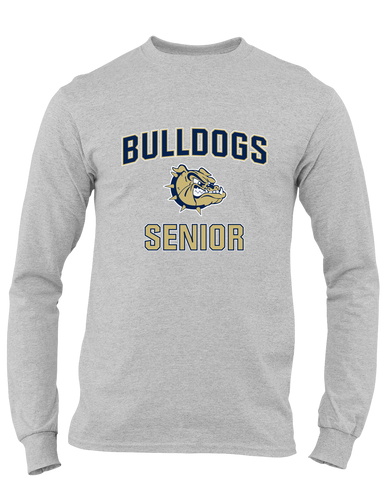 C.D. Hylton Bulldogs Senior #1 Men's LS T-Shirt