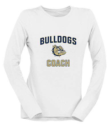 C.D. Hylton Bulldogs Coach Women's Premium LS T-Shirt