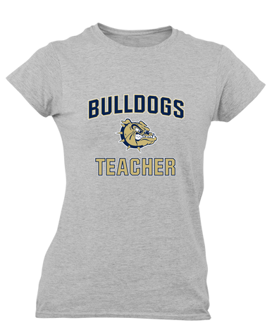 C.D. Hylton Bulldogs Teacher Women's Premium SS T-Shirt
