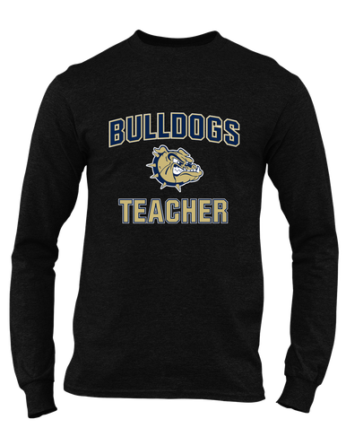 C.D. Hylton Bulldogs Teacher Men's Premium LS T-Shirt
