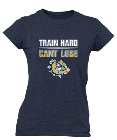 C.D. Hylton Bulldogs Train Hard, Can't Lose Women's Premium SS T-Shirt