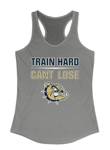 C.D. Hylton Bulldogs Train Hard, Can't Lose Women's Tank Top