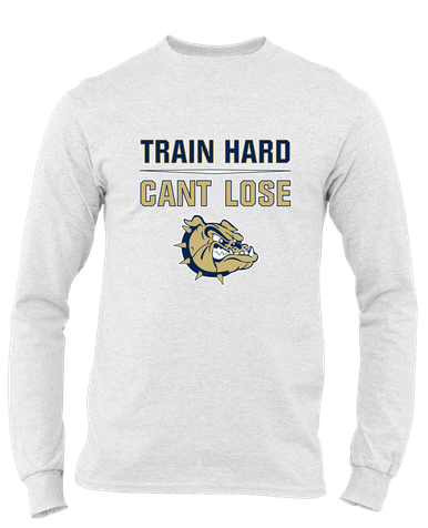 C.D. Hylton Bulldogs Train Hard, Can't Lose Men's Premium LS T-Shirt