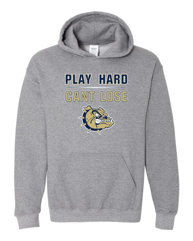 C.D. Hylton Bulldogs Play Hard, Can't Lose Men's Hoodie