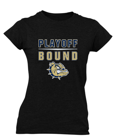C.D. Hylton Bulldogs Playoff Bound Women's Premium SS T-Shirt
