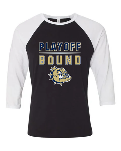 C.D. Hylton Bulldogs Playoff Bound Men's Baseball T-Shirt