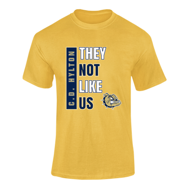 C.D. Hylton Bulldogs They Not Like Us #1 Men's Premium SS T-Shirt