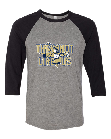 C.D. Hylton Bulldogs They Not Like Us #2 Men's Baseball T-Shirt