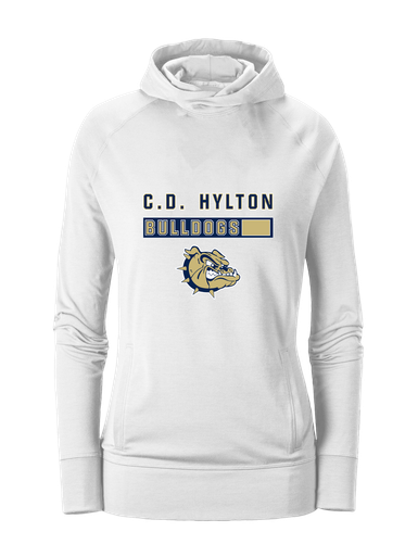 C.D. Hylton Bulldogs Mascot #7 Women's Hoodie