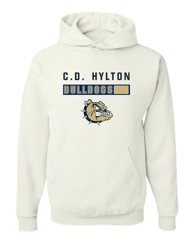 C.D. Hylton Bulldogs Mascot #7 Men's Premium Hoodie
