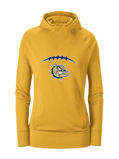 C.D. Hylton Bulldogs Football #2 Women's Hoodie