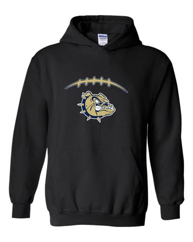 C.D. Hylton Bulldogs Football #2 Men's Hoodie