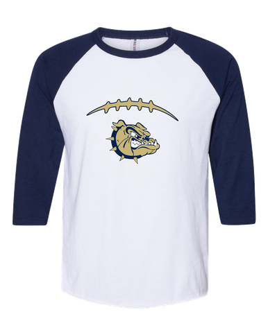 C.D. Hylton Bulldogs Football #2 Men's Baseball T-Shirt