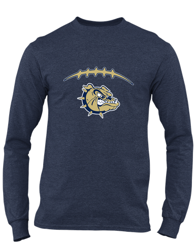 C.D. Hylton Bulldogs Football #2 Men's Premium LS T-Shirt