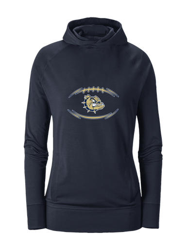 C.D. Hylton Bulldogs Football #3 Women's Hoodie
