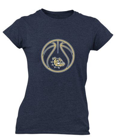 C.D. Hylton Bulldogs Basketball #2 Women's SS T-Shirt