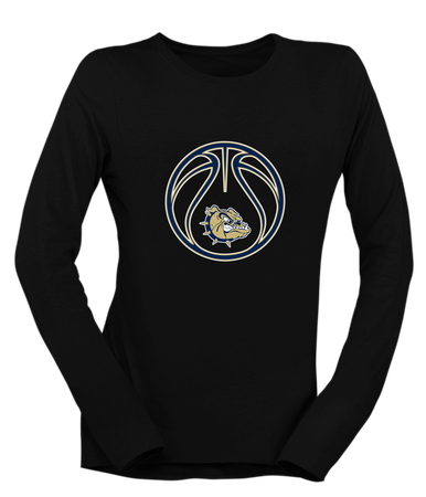 C.D. Hylton Bulldogs Basketball #2 Women's Premium LS T-Shirt