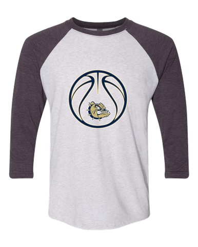 C.D. Hylton Bulldogs Basketball #2 Men's Baseball T-Shirt