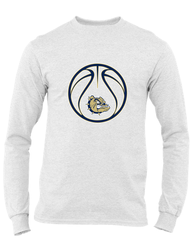 C.D. Hylton Bulldogs Basketball #2 Men's LS T-Shirt