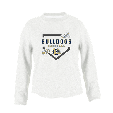 C.D. Hylton Bulldogs Baseball #2 Women's Sweatshirt