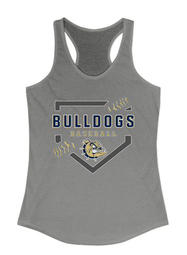 C.D. Hylton Bulldogs Baseball #2 Women's Tank Top