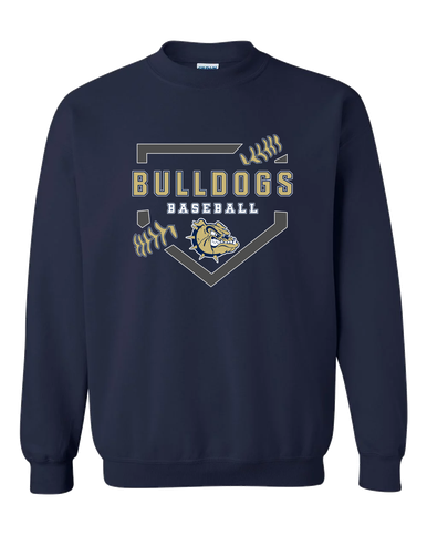 C.D. Hylton Bulldogs Baseball #2 Men's Sweatshirt