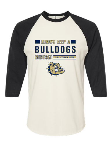 C.D. Hylton Bulldogs Mindset Women's Baseball T-Shirt