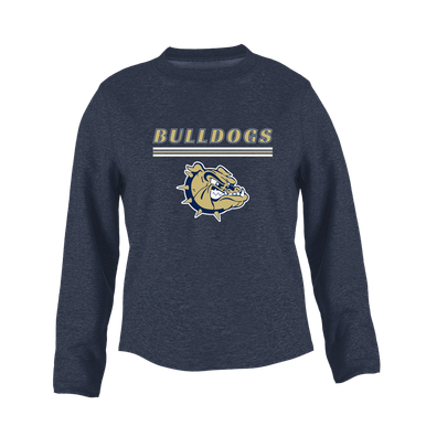 C.D. Hylton Bulldogs Mascot #8 Women's Sweatshirt