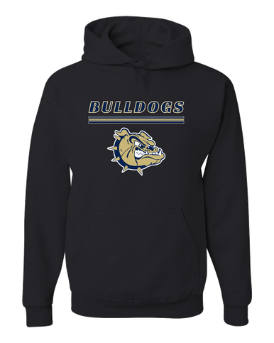 C.D. Hylton Bulldogs Mascot #8 Men's Premium Hoodie