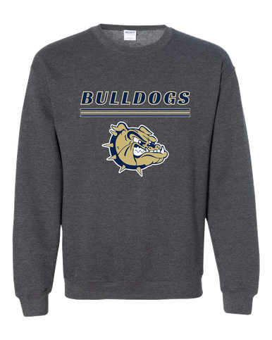 C.D. Hylton Bulldogs Mascot #8 Men's Sweatshirt