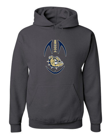 C.D. Hylton Bulldogs Football #4 Men's Premium Hoodie