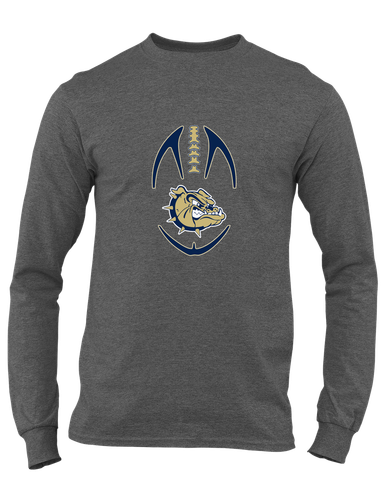 C.D. Hylton Bulldogs Football #4 Men's Premium LS T-Shirt