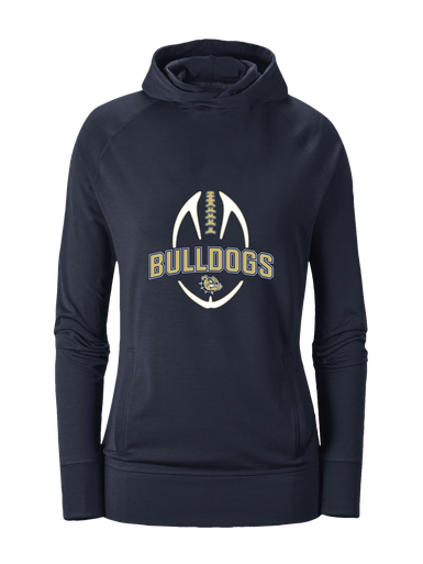 C.D. Hylton Bulldogs Football #5 Women's Hoodie