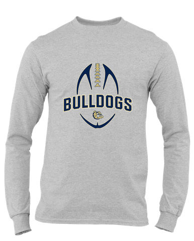 C.D. Hylton Bulldogs Football #5 Men's Premium LS T-Shirt