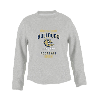 C.D. Hylton Bulldogs Football #6 Women's Sweatshirt