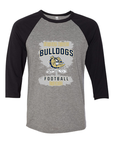 C.D. Hylton Bulldogs Football #6 Women's Baseball T-Shirt