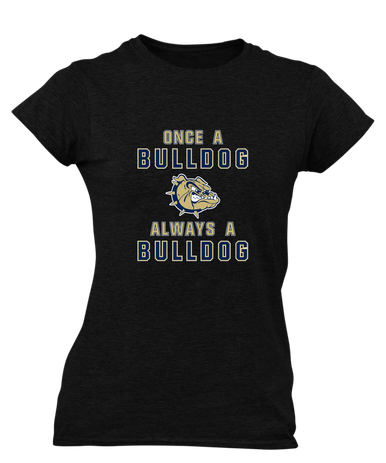 C.D. Hylton Bulldogs Once A Women's Premium SS T-Shirt