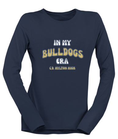 C.D. Hylton Bulldogs Era #2 Women's LS T-Shirt