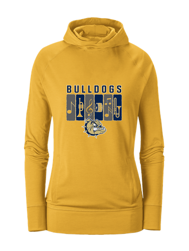 C.D. Hylton Bulldogs Band # 2 Women's Hoodie